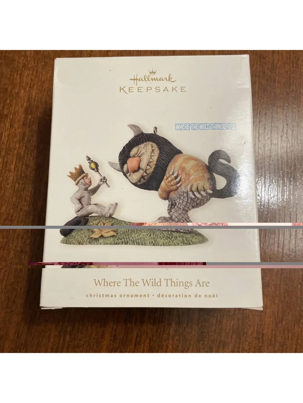WHERE THE WILD THINGS ARE HALLMARK ORNAMENT GEM MINT IN BOX 2008NEW